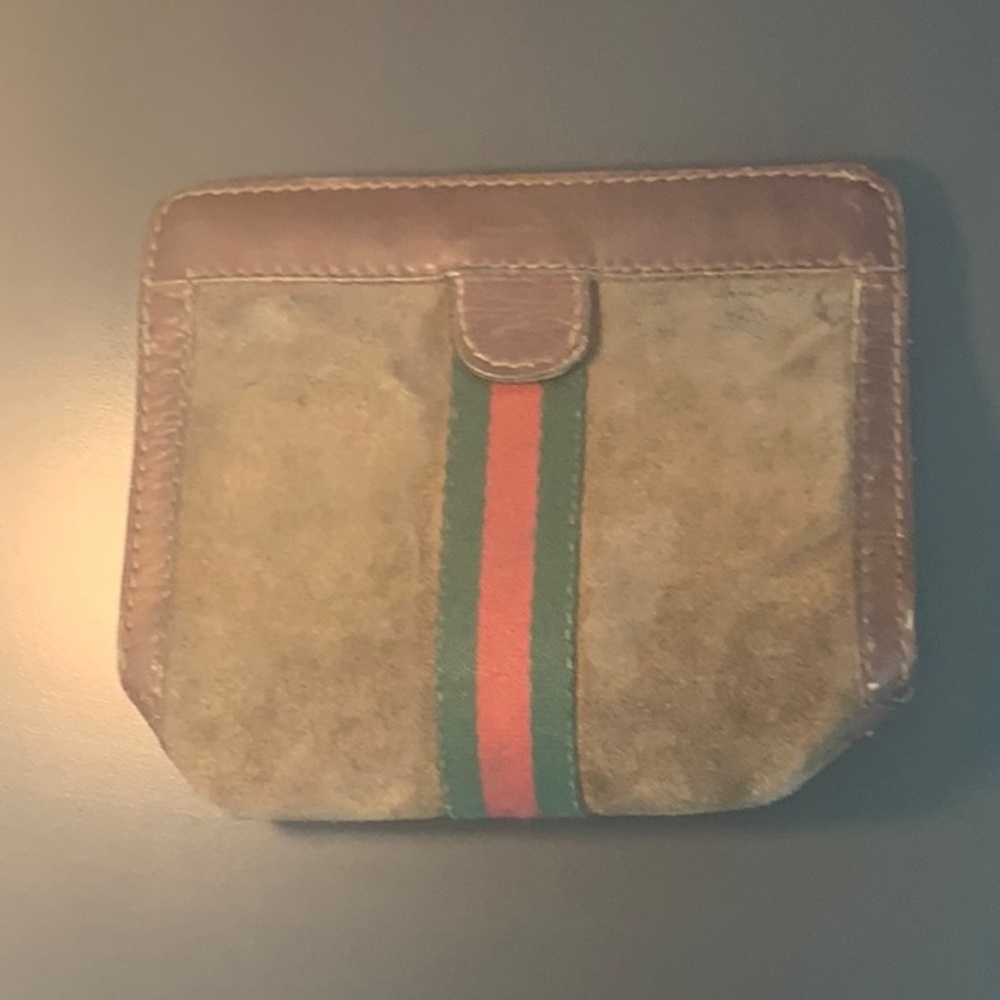 Gucci Vintage Small Clutch/ Cosmetic Bag - Picture 2 of 5